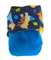 Rarpz Design Cloth Nappy Jurassic Friends